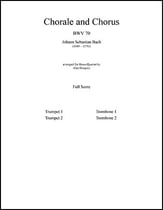 Chorale and Chorus, BWV 70 P.O.D. cover